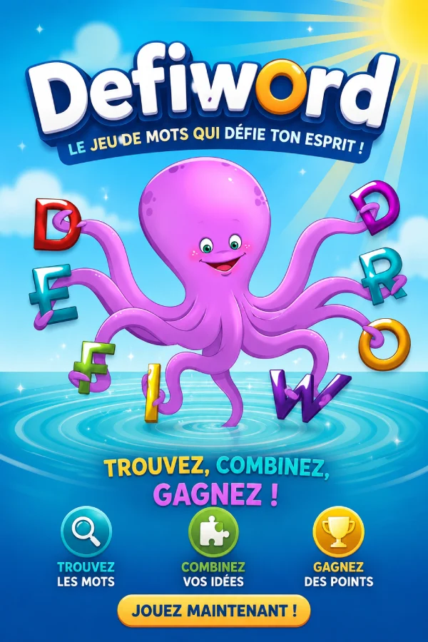 Defiword, jeu de lettres